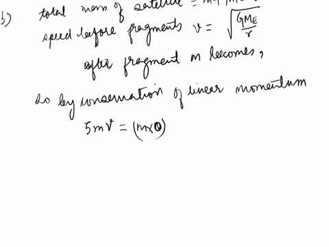 a-satellite-is-in-a-circular-orbit-of-radius-r-around-the-earth-use-the-following-as-necessary-g-me-and-r-a-determine-an-expression-that-will-allow-you-to-find-the-speed-of-the-satellite-bth-26624