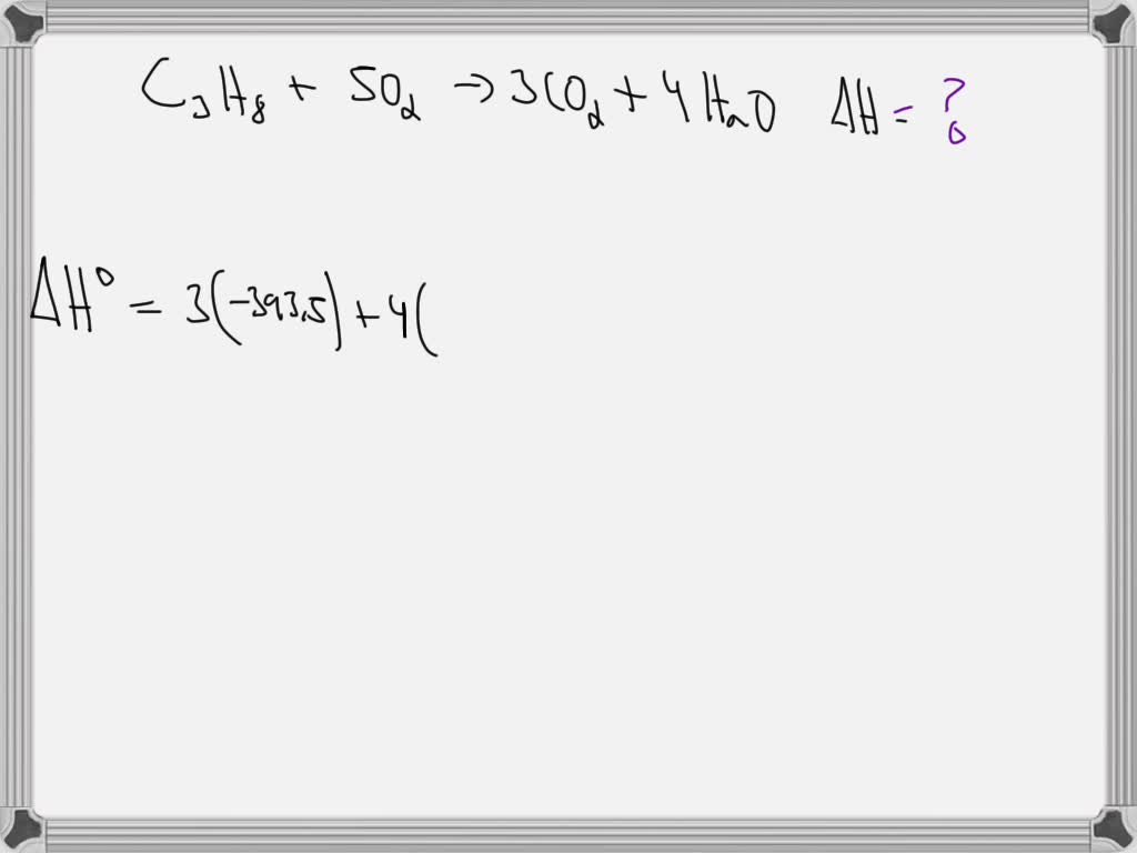 SOLVED Calculate Î”Hâˆ˜rxn for this reaction using standard enthalpies