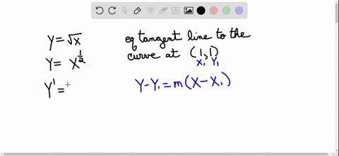 find-an-equation-of-the-tangent-line-to-the-curve-at-the-given-point-y-sqrtx-1-1-2