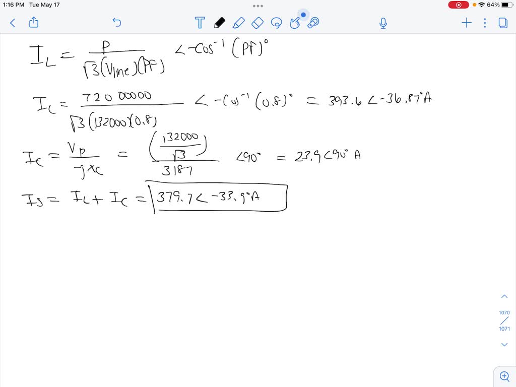 SOLVED A (medium) singlephase transmission line (Islamabad to Kashmir