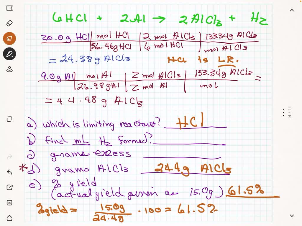 SOLVED: Clearly show all work for all parts of this problem. The answer ...