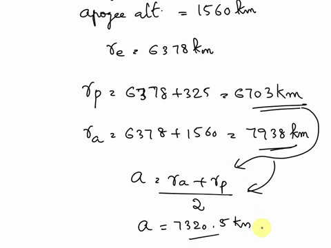 a-satellite-is-in-an-initial-elliptical-orbit-about-the-earth-re-6378-km-with-perigee-altitude-hpi-325-km-and-apogee-altitude-hai-1560-km-the-final-elliptical-orbit-has-perigee-altitude-hpf-01637