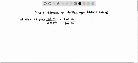 when-copper-metal-is-added-to-nitric-acid-the-following-reaction-takes-place-cu-s-4-hno3-aq-cuno32-aq-2-h2o-l-2-no2-g-calculate-the-volume-in-liters-of-no2-gas-collected-over-water-at-250-c-when-353-2