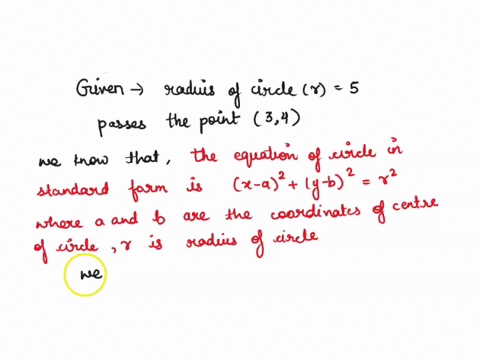 a-circle-with-radius-5-centered-at-the-origin-passes-through-the-point-34-find-an-equation-for-the-l-61137