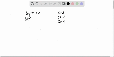 evaluate-the-expression-6y-xz-when-x-2-y-3-and-z-4-32395