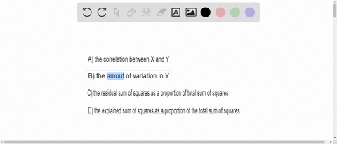 r-squared-measures-the-correlation-between-x-and-y-the-amount-of-variation-in-the-residual-sum-of-squares-as-proportion-of-the-total-sum-of-squares-the-explained-sum-of-squares-as-proportion-71576