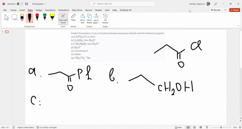 predict-the-product-if-any-of-reaction-between-propanoyl-chloride-and-the-following-reagents-a-mat-4-04162