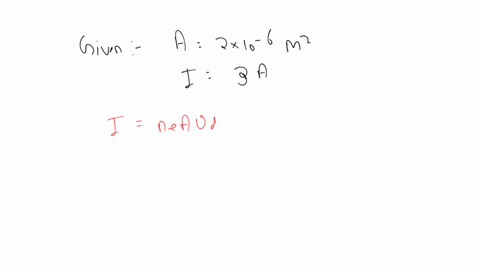 the-number-density-of-free-electrons-in-a-copper-conductor-is-85-1028-m3-how-long-does-an-electron-take-to-drift-from-one-end-of-a-wire-3-m-long-to-its-other-end-the-area-of-crosssection-of-the-wire-i
