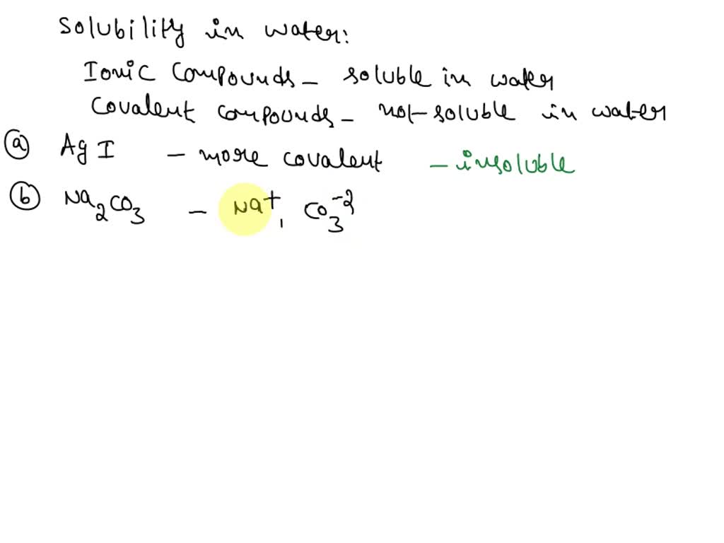 SOLVED Predict whether each of the following compounds is soluble in