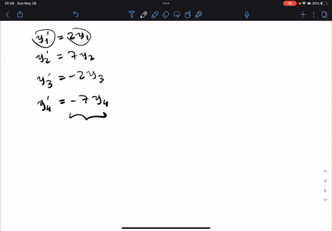 solve-the-system-of-first-order-linear-differential-equations-_-use-c1-cz-c3-and-c4-as-constants-y1-2y1-y2-7y2-y3-2y3-y4-7y4-y1t-yzt-y3t-yat-47848
