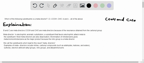 which-of-the-following-substituents-is-a-meta-director-cl-cooh-cho-b-and-c-all-of-the-above-64847