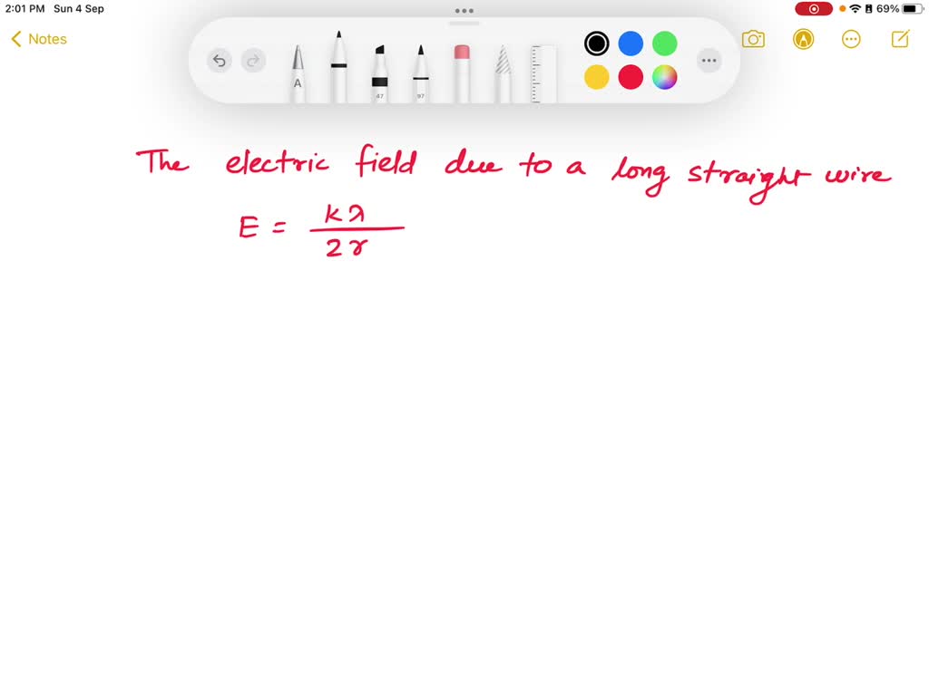 solved-the-electric-field-strength-5-0-cm-from-a-very-long-charged