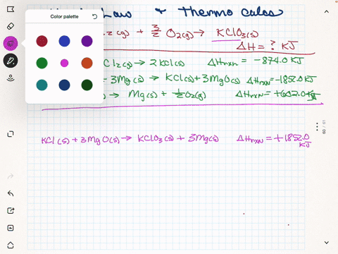 using-hess-law-calculate-the-enthalpy-of-formation-of-potassium-chlorate-k-s-clz-g-32-02-g-kcios-s-ahkj-based-on-the-enthalpy-changes-for-the-following-reactions-2-k-s-clz-g-2-kci-s-ahnn-874-85748