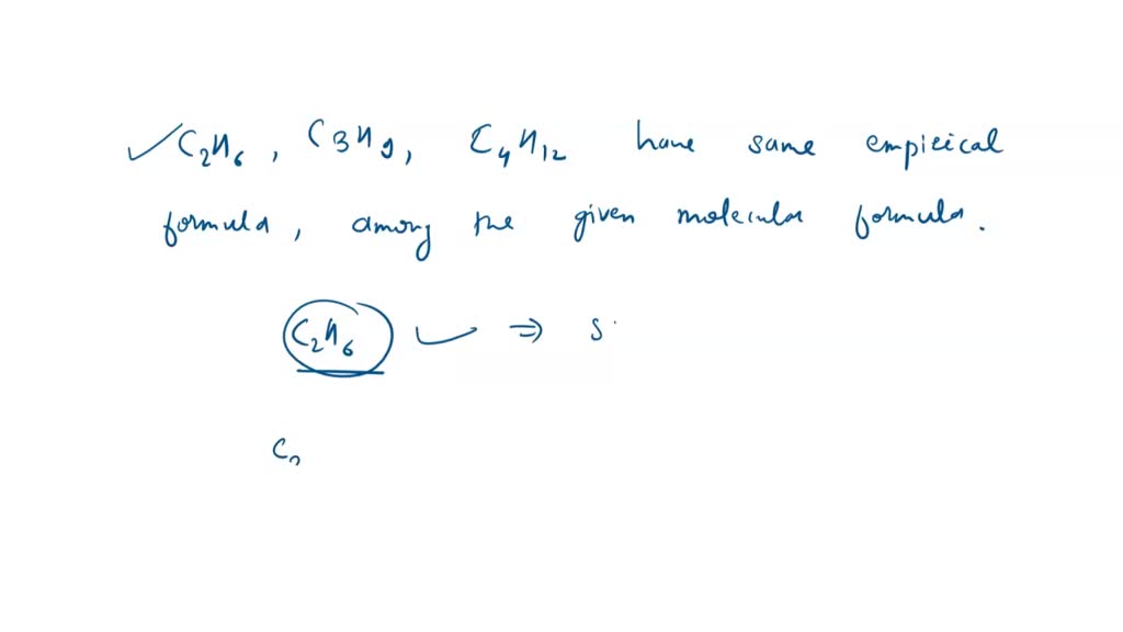 SOLVED Find out which of the following compounds have same