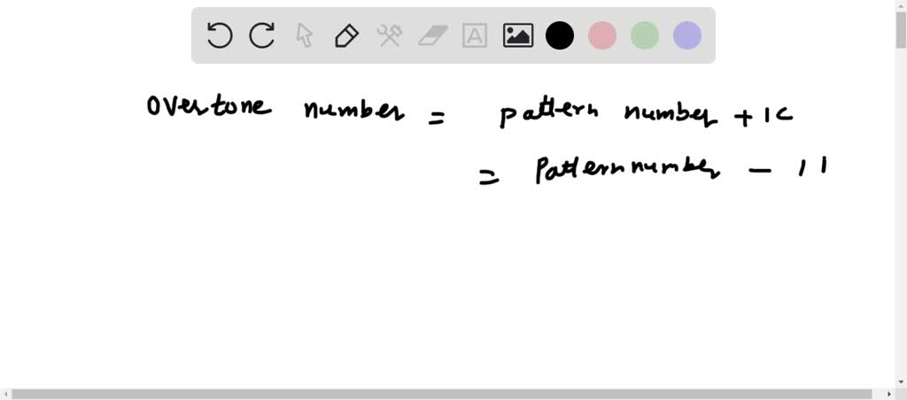 SOLVED: How does the overtone number relate to the standing wave