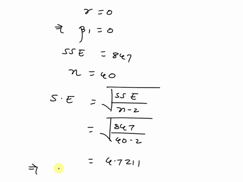 true-or-false-a-in-a-simple-regression-the-t-statistic-testing-correlation-coefficient-0-equals-the-t-statistic-testing-the-null-hypothesis-that-the-slope-coefficient-0-b-in-a-particular-mod-75822