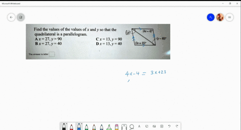 find-the-values-of-the-values-of-x-and-y-so-that-the-quadrilateral-is-a-parallelogram-ax-27y-90-cx-3y-90-bx-27y-40-dx-3y-40-m-4-6-61-3t2r-tho-unewof-jotlat-33597