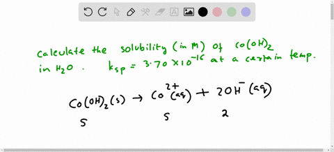 calculate-the-solubility-in-m-of-cobaltii-hydroxide-cooh2s-in-h2o-ksp-37010-16-at-a-specific-temperature-03393