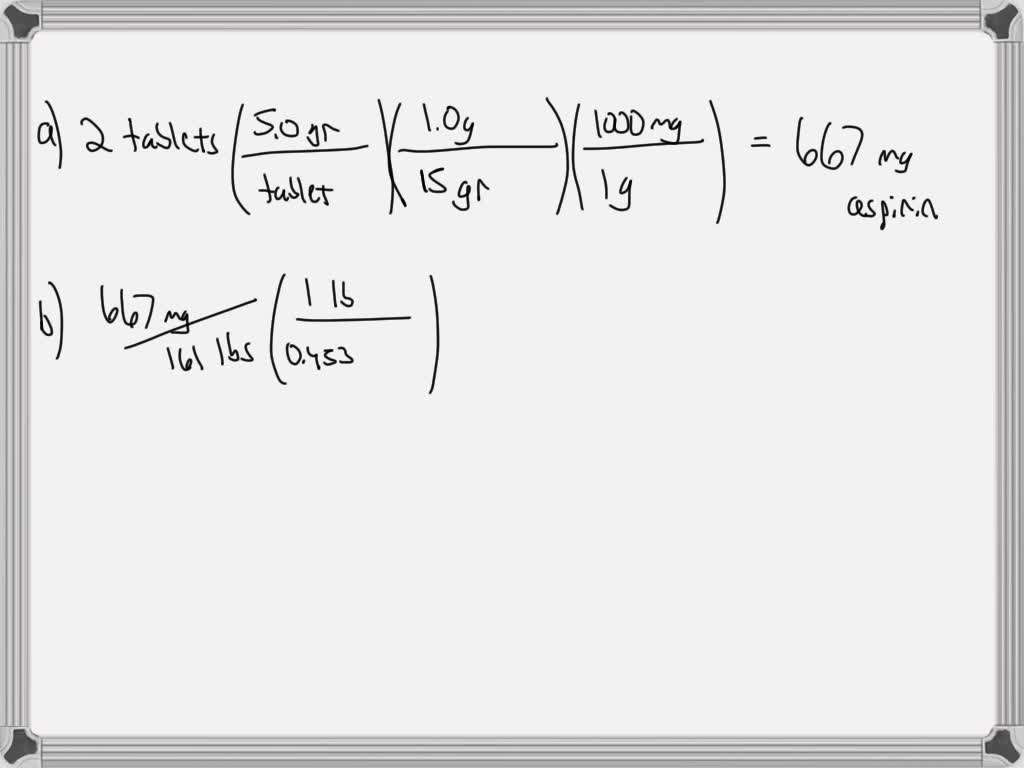 SOLVED A nonSI unit of mass used in pharmaceutical work is the grain
