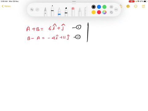 if-vector-b-is-added-to-vector-a-the-result-is-6-1j-if-b-is-subtracted-from-a-b-a-the-result-is-4-11-j-what-is-the-magnitude-of-a-select-one-a51-b-82-c41-d7-63008