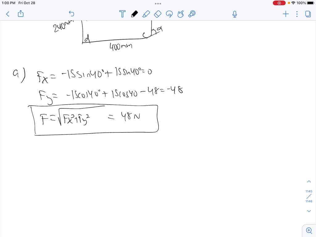 A Rectangular Plate Is Acted Upon By The Force And Couple Shown. This ...