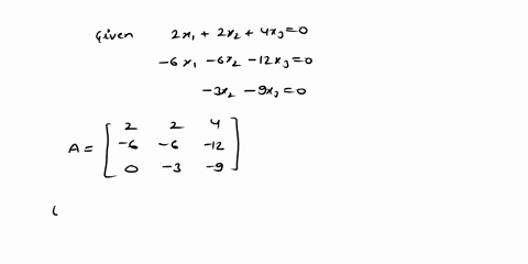 write-the-solution-set-of-the-given-homogeneous-system-in-parametric-vector-form-2x1-22-4x3-x1-6x1-672-123-iwhere-the-solution-set-is-x2-312-93-x3-xx3-type-an-linteger-or-simplified-fraction-67582