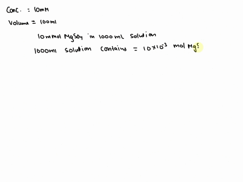 how-many-milligrams-mg-of-magnesium-sulfate-mgso4-would-you-need-to-make-100-ml-of-a-10-mm-mgso4-solution-26592
