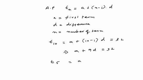 5th-term-of-an-arithmetic-sequence-is-17-and-its-10th-term-is-32awhat-is-its-common-difference-bwhat-is-its-first-term-c-find-the-position-of-92-in-this-sequence-49078