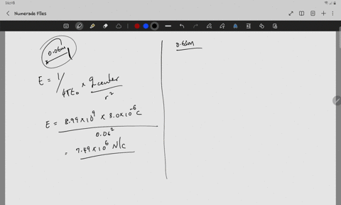 53-a-spherical-shell-35-cm-in-diameter-carries-83-mu-mathrmc-distributed-uniformly-over-its-surface-a-30-mu-mathrmc-point-charge-is-located-at-the-shells-center-find-the-electric-field-strength-a-60-c