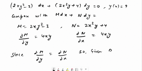 find-the-solution-of-2xy-2-_-3-dx-2x-2y-4-dy-0y4-9-03136