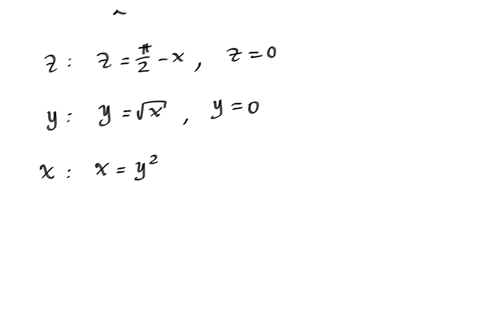 evaluate-the-below-integral-where-e-is-the-solid-bounded-by-the-cylinder-y-sqrtx-and-the-planes-y0z0xz2-ycosxzdx-dy-dz