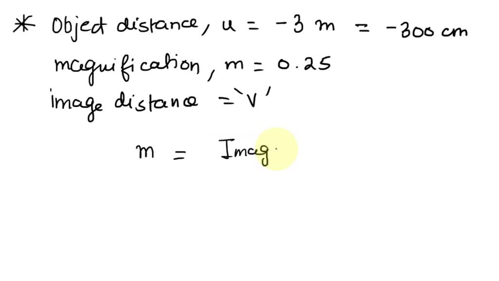 SOLVED A shopper standing 3.00 m from a convex security mirror sees