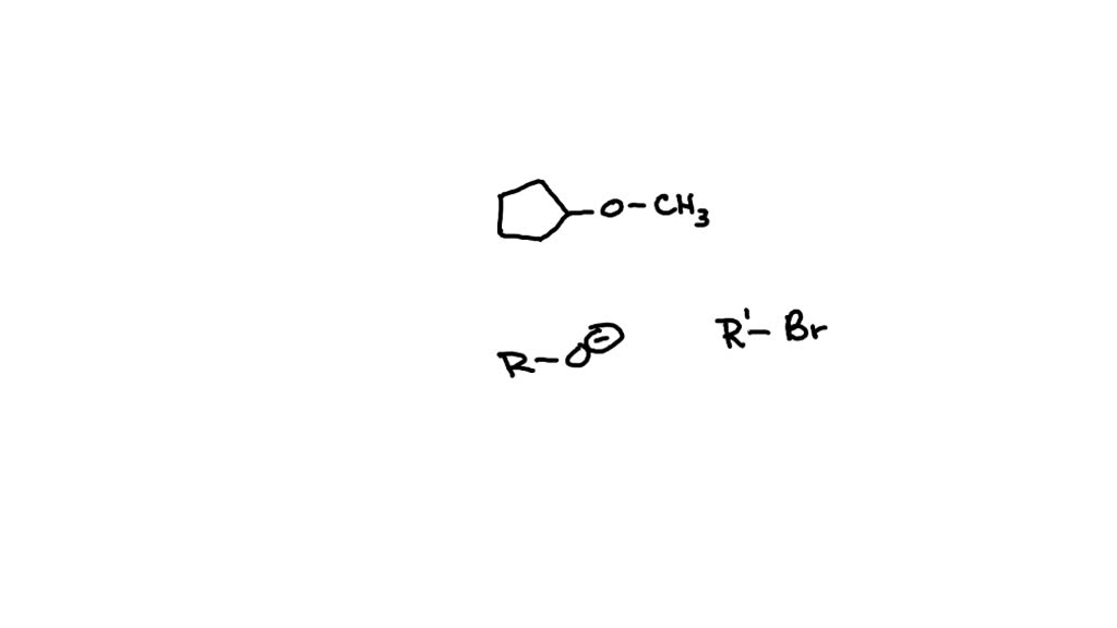 SOLVED: Draw structural formulas for the alkoxide ion and the alkyl ...