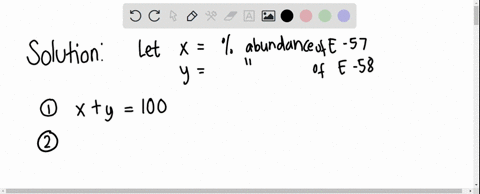 element-e-exists-has-only-two-isotopes-calculate-the-percentage-ofeach-isotope-ifthe-average-atomic-weight-of-e-is-58776amu-e-57-57977-amu-e-58-58977amu-44145
