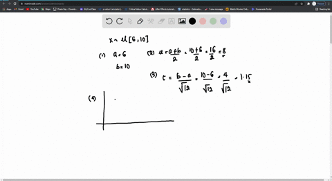 a-uniform-distribution-is-defined-over-the-interval-from-6-to-10-a-what-are-the-values-for-a-and-b-b-99038