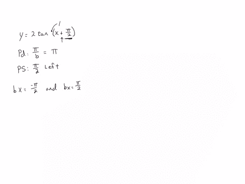 for-the-following-function-find-the-period-and-phase-shift-and-graph-at-least-two-periods-of-the-function-y-2tan-x-pi2