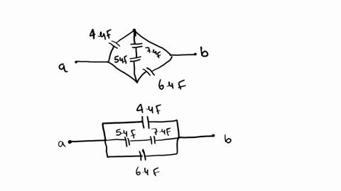 find-the-equivalent-capacitance-between-points-and-b-in-the-picture-shown-below-you-may-want-to-redrawit-enter-answer-in-uf-40-pf-170-pf-60pf-60-pf-64449