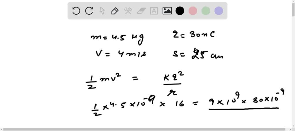 solved-two-identical-particles-each-with-a-mass-of-4-5-ug-and-a