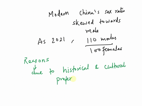 what-is-the-modern-chinas-sex-ratio-and-explain-why-the-ratio-is-skewed-84754