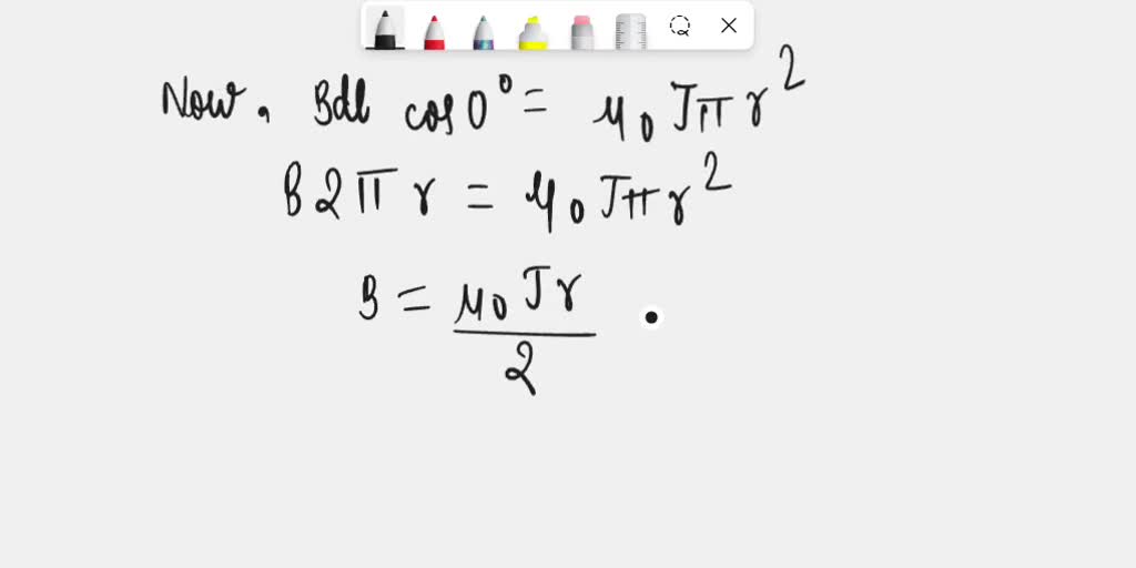 SOLVED A very long cylinder of radius R and made of material with