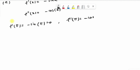 (1 point) (Section 3.1) Approximate cos(1.5) using a quadratic ...