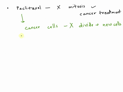 chemotherapy-utilizes-chemicals-that-disrupt-various-parts-of-the-cell-cycle-targeting-rapidly-growing-cells-paclitaxel-is-one-such-drug-that-prevents-the-mitosis-phase-from-taking-place-how-18595