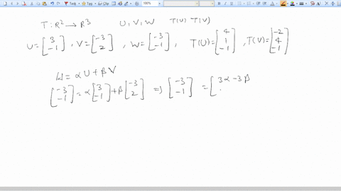 suppose-t-32_23-is-linear-transformation-let-u-v-and-w-be-the-vectors-given-below-and-suppose-that-tu-and-tv-are-as-given-find-tw-u-v-2-w-tu-tv-tw-36278