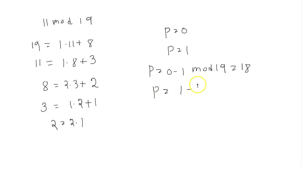 SOLVED: 3) Use the Euclidean algorithm to show that gcd(13422, 10001 ...
