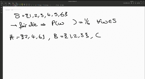 consider-a-sample-space-s-1-2-3-4-5-6-which-represents-the-outcome-of-a-fair-die-let-a-2-4-6-represent-the-event-of-getting-an-even-number-b-1-2-3-represent-the-event-of-getting-a-number-less-than-or-
