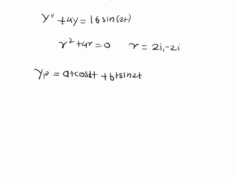 point-find-a-particular-solution-to-y-4y-16sin2t-yp-96813