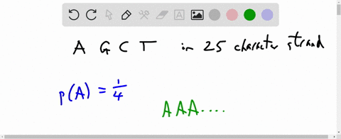 given-that-there-are-four-characters-adenine-guanine-cytosinethymine-in-25-character-strand-of-dna-what-is-the-chance-that-a-poly-atail-of-twenty-five-adenines-can-occur-in-sequence-if-they-occur-rand