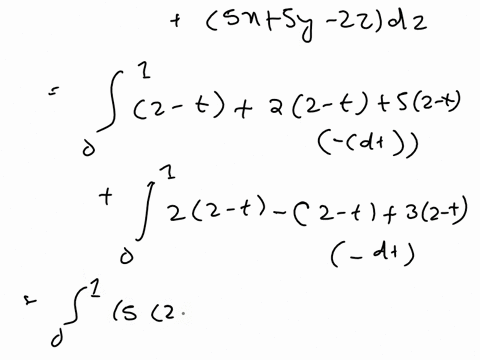 show-that-the-integral-222-x-2y-s2-dx-2x-y-32-dy-sx-3y-_-2z-dz-111-is-independent-of-path-and-evaluate-it-2-evaluate-the-work-done-by-the-force-fxy2-sinx-i-cosy2j-z2k-on-a-particle-moved-alo-76118