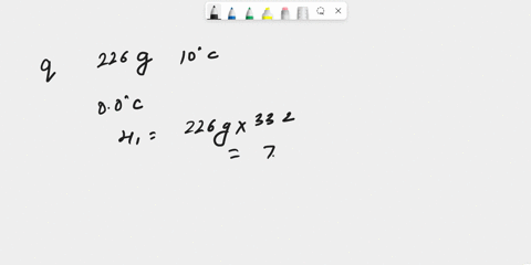 the-specific-heat-capacity-of-ice-204-jg-c-and-its-heat-of-fusion-is-332-jg-part-a-calculate-the-q-for-melting-226-of-ice-to-10-c-aed-b-22775