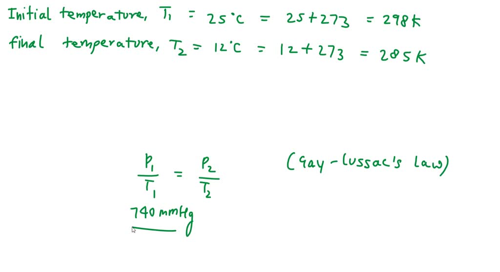 SOLVED: The temperature of a sample of argon gas in a 365 mL container# ...